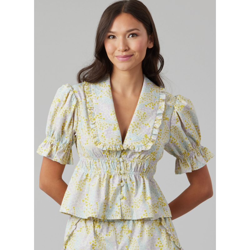 Patron McCall's 8563.A (32-54) - Hauts, short et pantalon dentelle