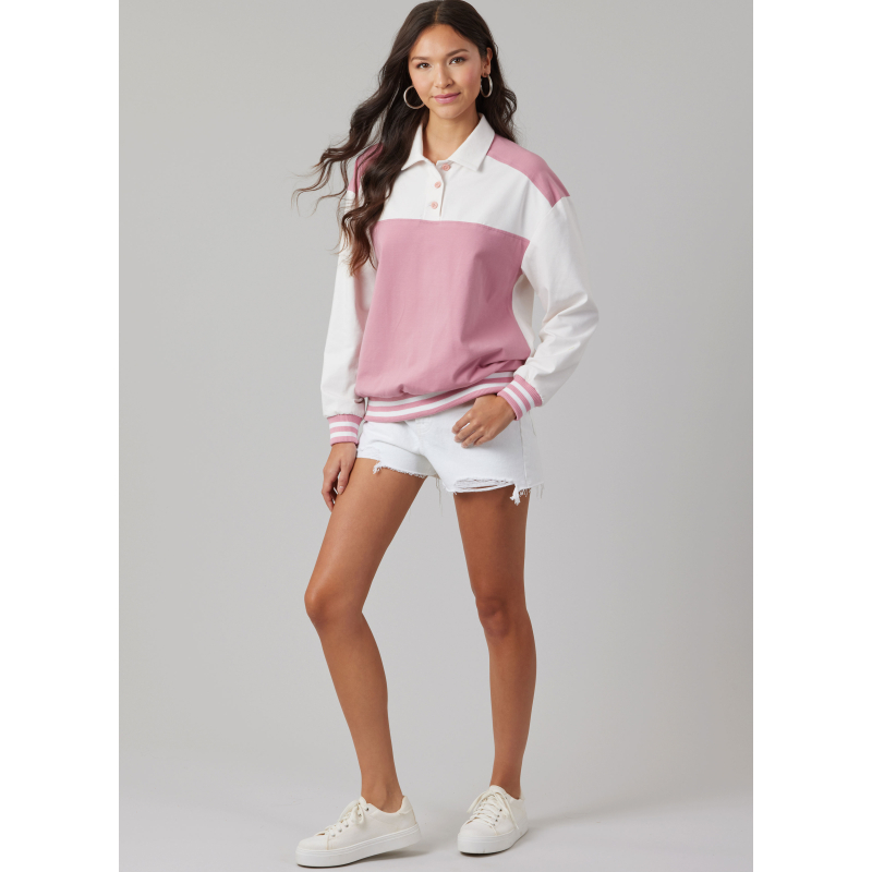 Patron McCall's 8564.A (32-54) - Hauts en tricot unisexes