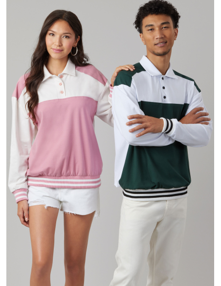 Patron McCall's 8564.A (32-54) - Hauts en tricot unisexes