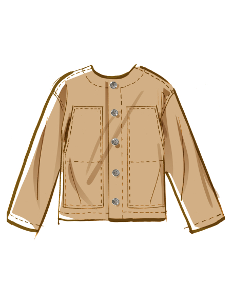 Patron McCall's 8565.A (32-54) - Veste unisexe