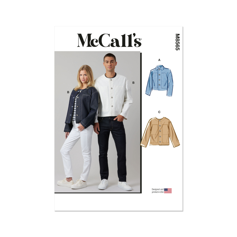 Patron McCall's 8565.A (32-54) - Veste unisexe