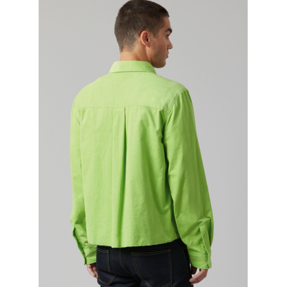 Patron McCall's 8566.A (32-54) - Chemises unisexes 2