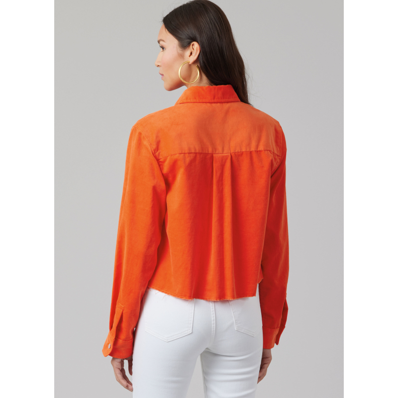 Patron McCall's 8566.A (32-54) - Chemises unisexes