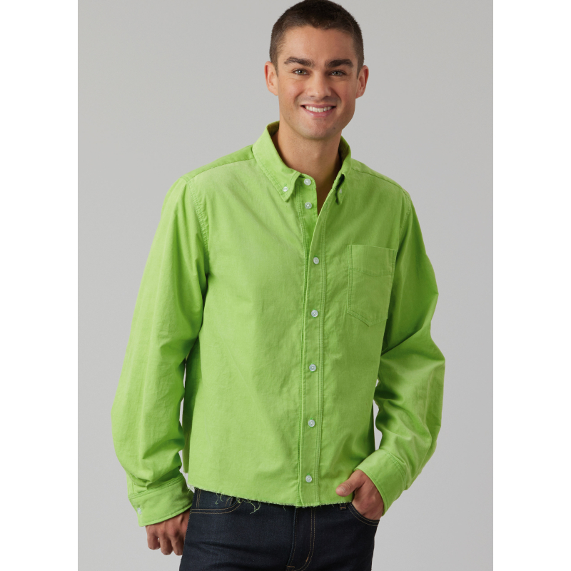 Patron McCall's 8566.A (32-54) - Chemises unisexes