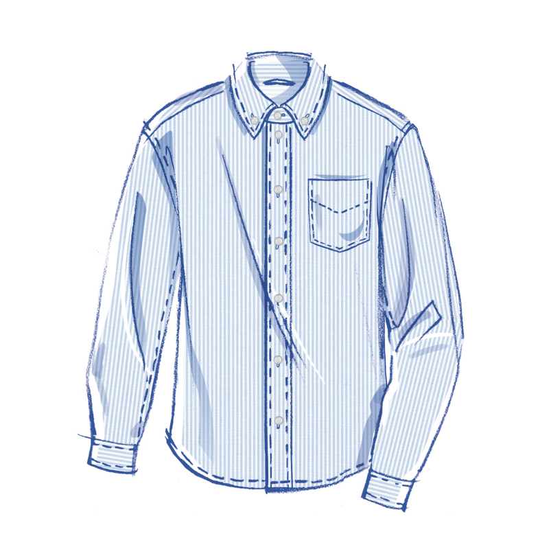 Patron McCall's 8566.A (32-54) - Chemises unisexes