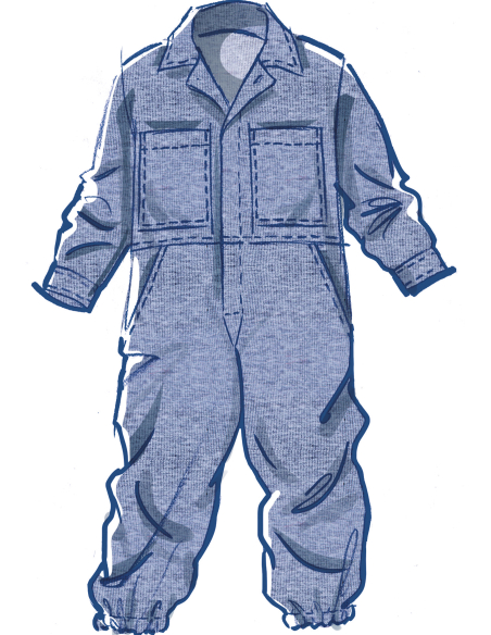 Patron McCall's 8567.A (3-9) - Combinaisons pour enfants avec variations de manches