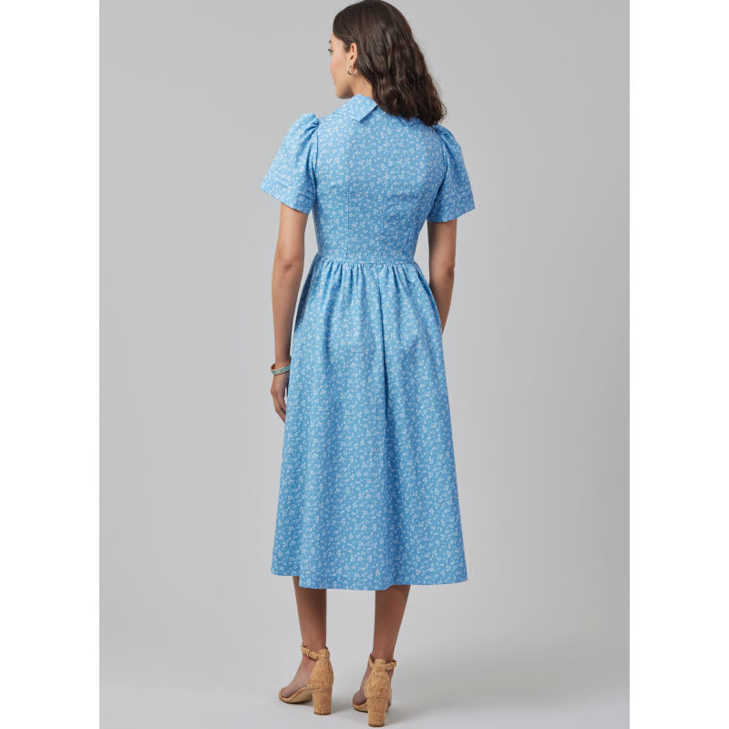 Patron McCall's 8569.H5 (34-42) - Robe avec variations de manche et haut pour jeunes femmes