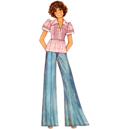 Patron McCall's 8569.U5 (44-52) - Robe avec variations de manche et haut pour jeunes femmes 2