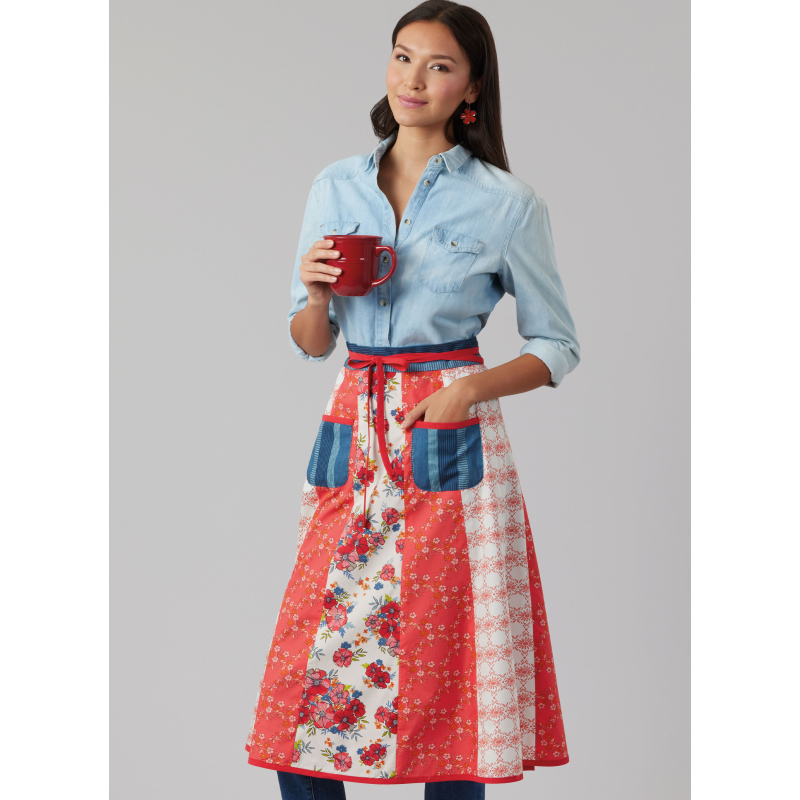 Patron McCall's 8572.A (36-54) - Tablier