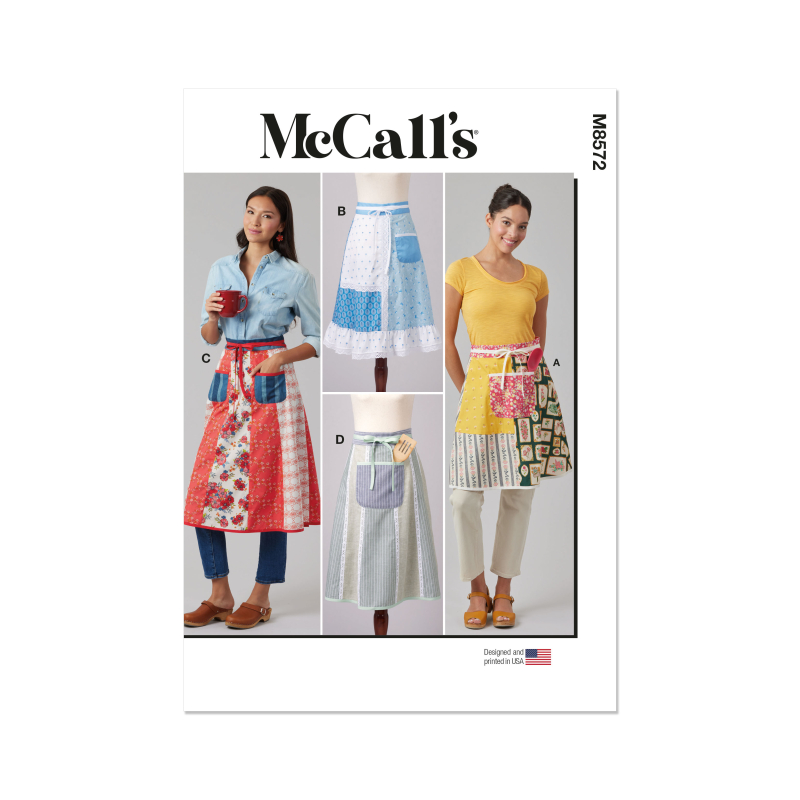 Patron McCall's 8572.A (36-54) - Tablier