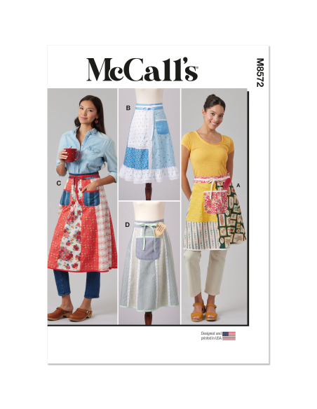 Patron McCall's 8572.A (36-54) - Tablier
