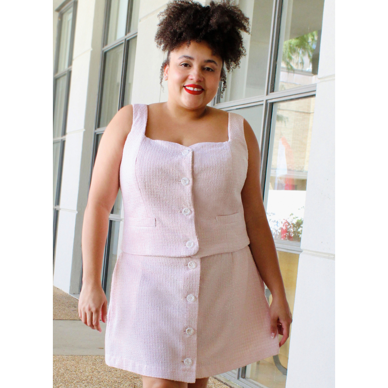 Patron KnowMe 2107.Y5 (46-54) - Haut et jupe en deux longueurs