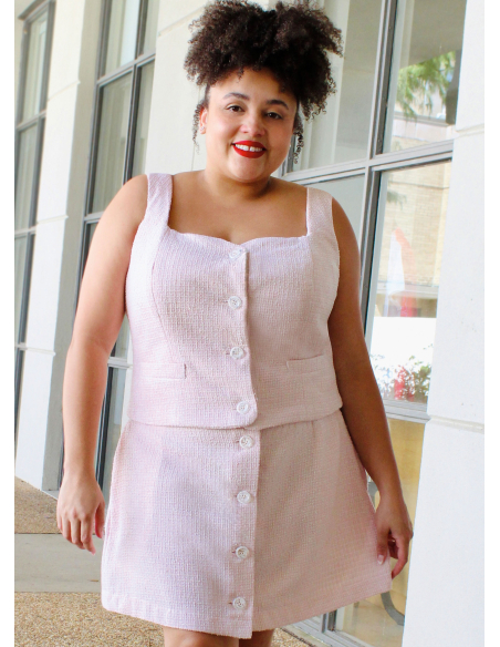 Patron KnowMe 2107.Y5 (46-54) - Haut et jupe en deux longueurs