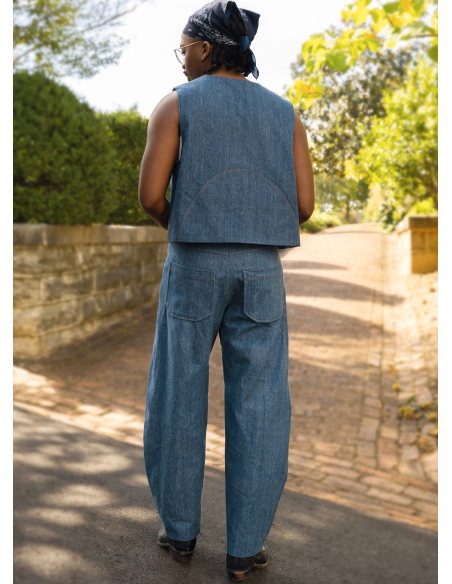 Patron KnowMe 2109.AA (46-54) - Gilet et pantalon pour homme