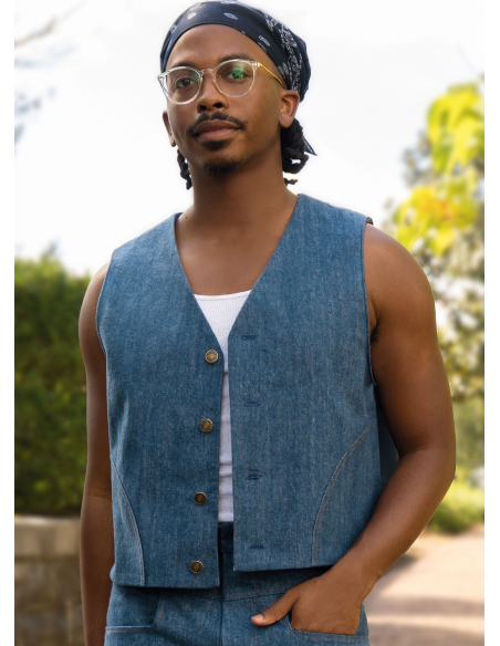 Patron KnowMe 2109.AA (46-54) - Gilet et pantalon pour homme