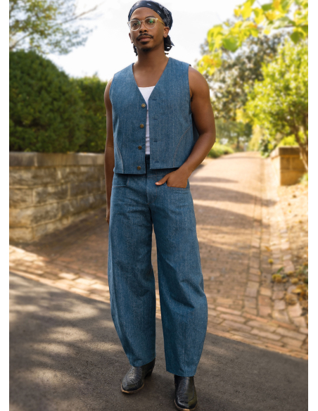 Patron KnowMe 2109.BB (56-64) - Gilet et pantalon pour homme