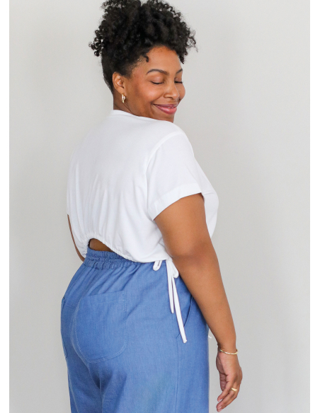 Patron KnowMe 2110.AA (38-46) - Haut en tricot et pantalons tissés