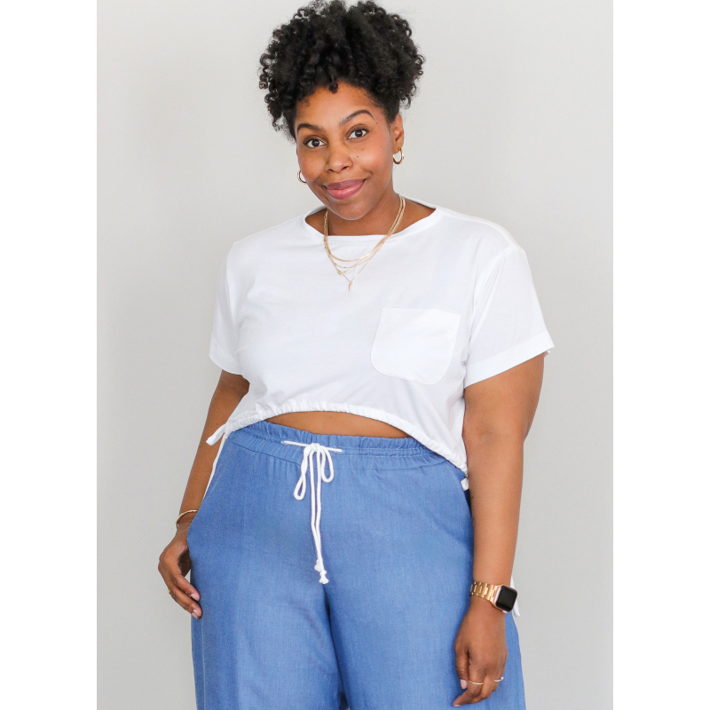 Patron KnowMe 2110.AA (38-46) - Haut en tricot et pantalons tissés