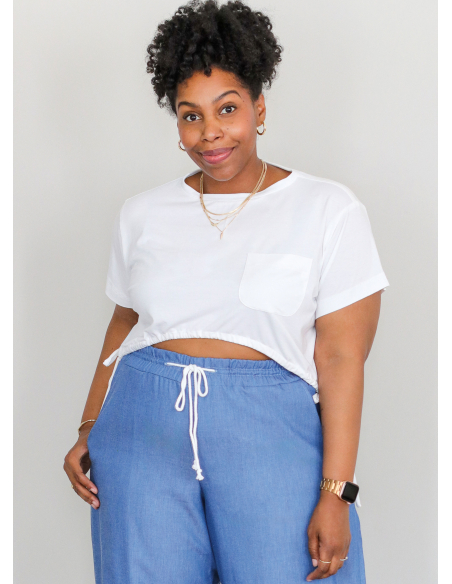 Patron KnowMe 2110.AA (38-46) - Haut en tricot et pantalons tissés