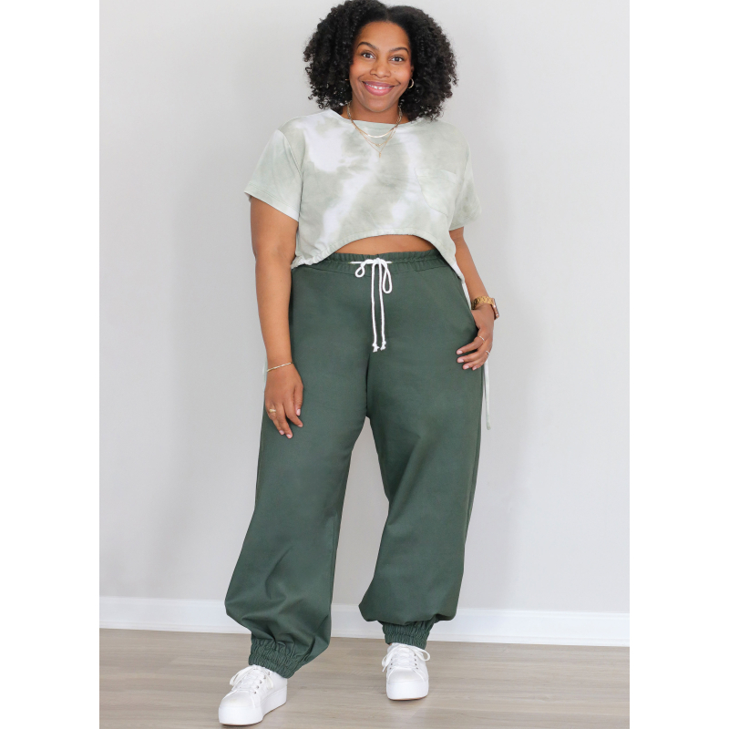 Patron KnowMe 2110.BB (48-56) - Haut en tricot et pantalons tissés