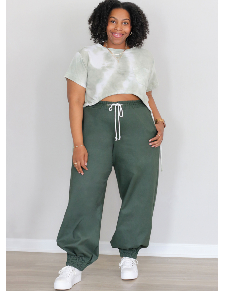 Patron KnowMe 2110.BB (48-56) - Haut en tricot et pantalons tissés