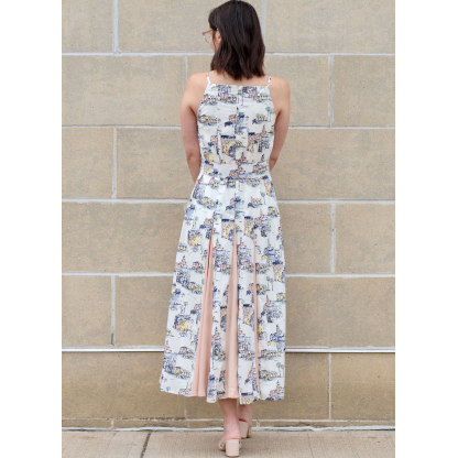 Patron KnowMe 2112.D5 (32-40) - Robe en deux longueurs avec ceinture 2