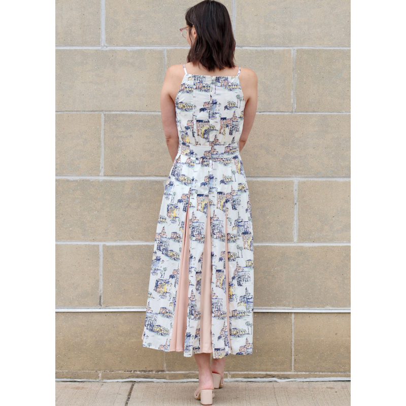 Patron KnowMe 2112.D5 (32-40) - Robe en deux longueurs avec ceinture