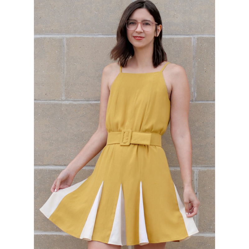 Patron KnowMe 2112.D5 (32-40) - Robe en deux longueurs avec ceinture