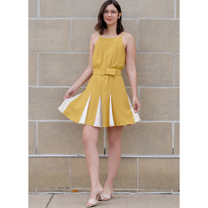 Patron KnowMe 2112.R5 (42-50) - Robe en deux longueurs avec ceinture