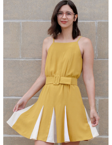 Patron KnowMe 2112.R5 (42-50) - Robe en deux longueurs avec ceinture