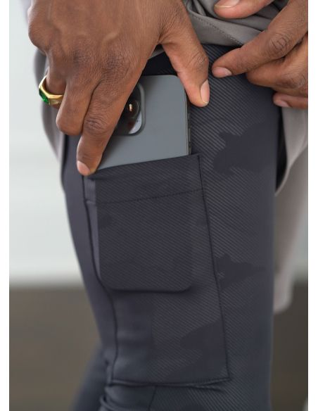 Patron KnowMe 2117.A (38-52) - Ensemble pour hommes : hauts en tricot et shorts avec détails fonctionnels