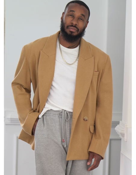 Patron KnowMe 2118.AA (46-54) - Veste oversize croisée avec détails raffinés