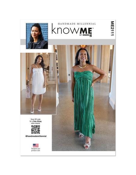 KnowMe 2111.H5 (34-42) - Robe en deux longueurs