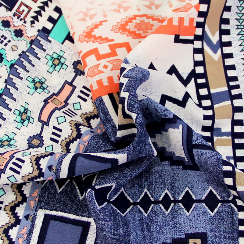 Javanaise imprimée - Aztèque Corail