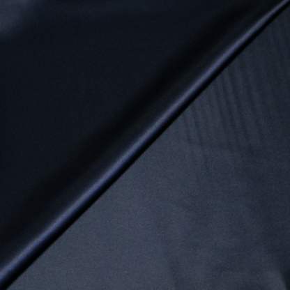 Satin 100% soie - Bleu nuit 2