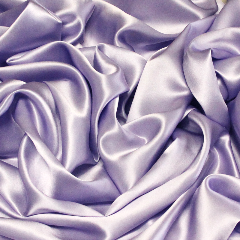 Satin 100% soie - Lilas