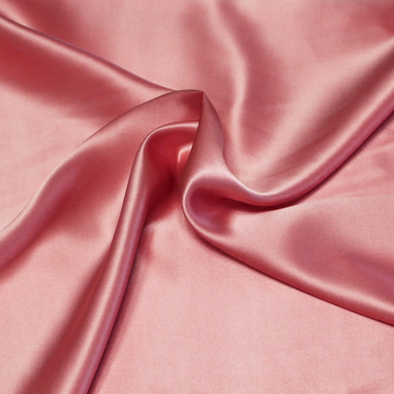 Satin 100% soie - Rose
