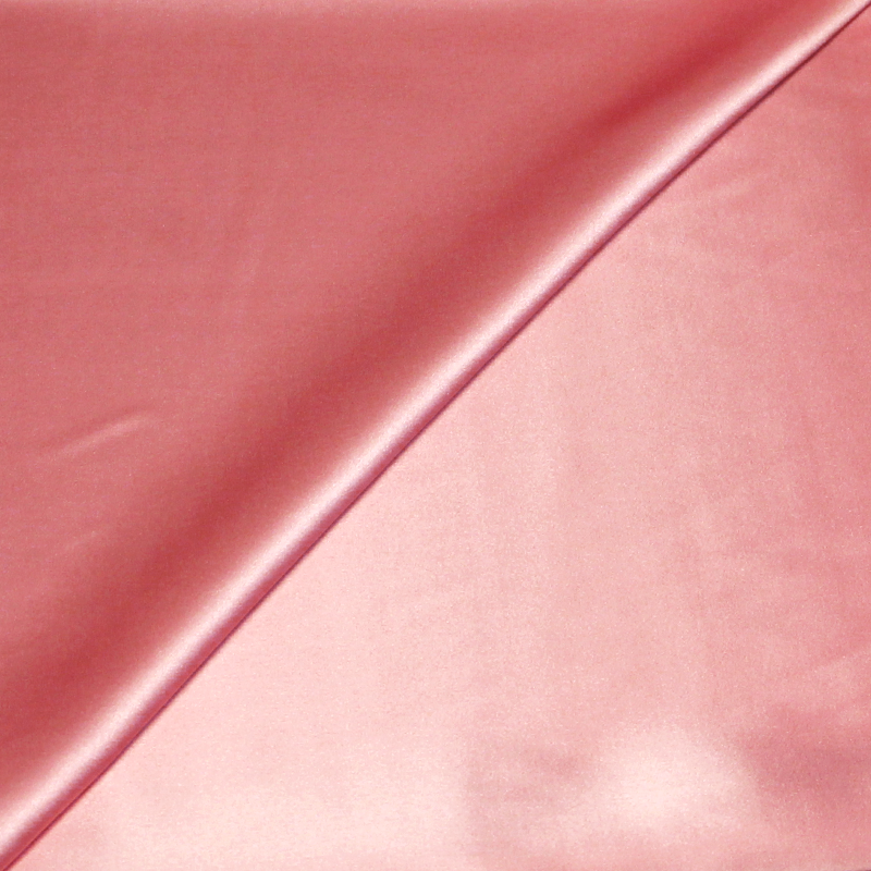 Satin 100% soie - Rose