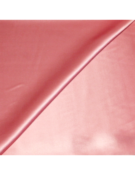 Satin 100% soie - Rose