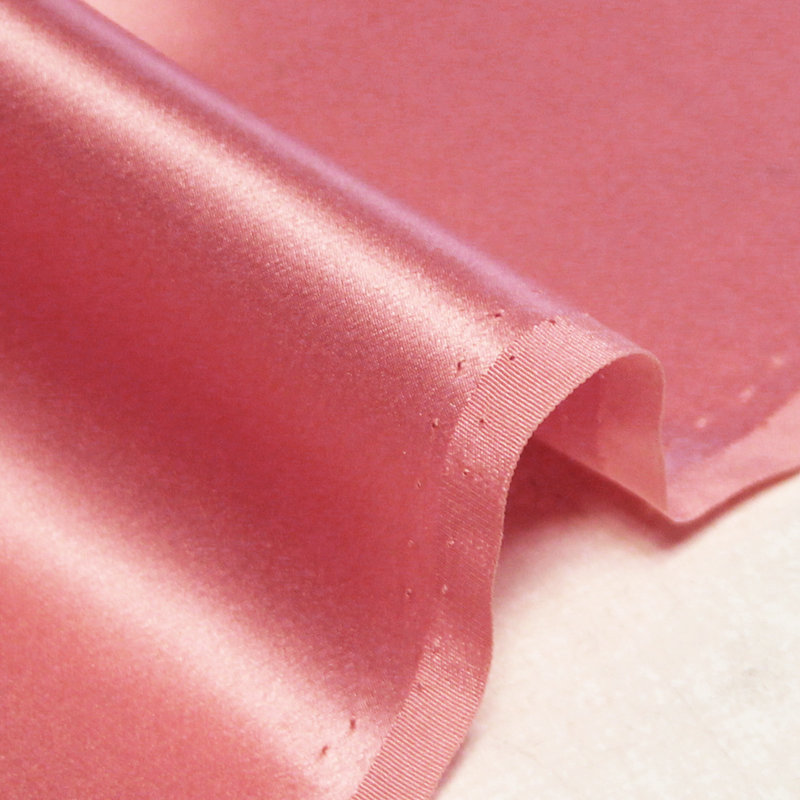 Satin 100% soie - Rose