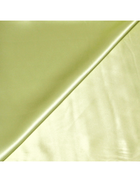 Satin 100% soie - Jaune