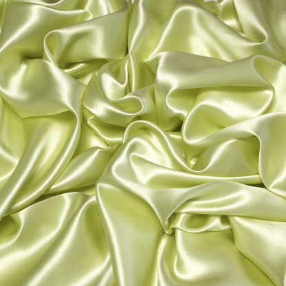 Satin 100% soie - Jaune