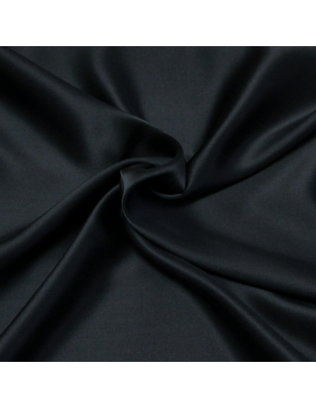 Satin 100% soie - Ardoise