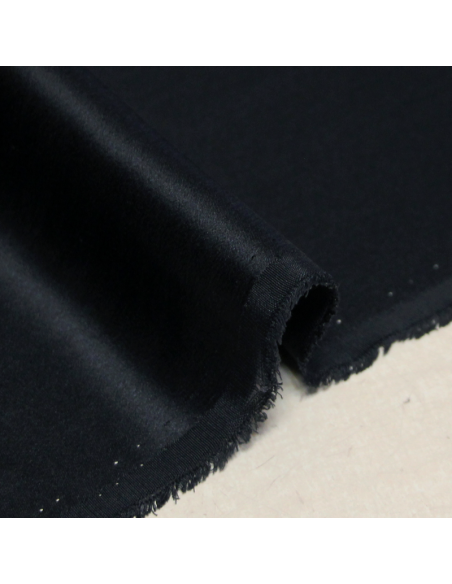 Satin 100% soie - Ardoise