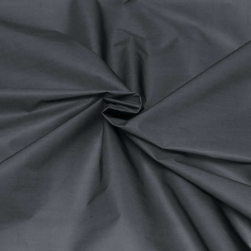 Mousseline 100% soie imperméable - Noir