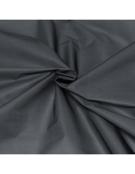 Mousseline 100% soie imperméable - Noir