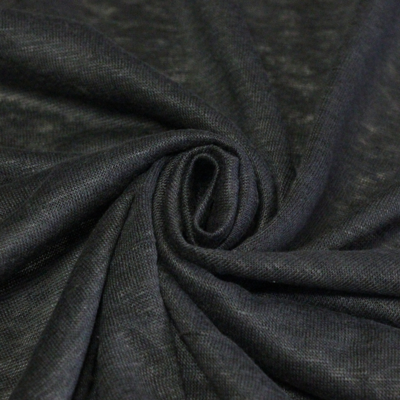 Jersey 100% lin - Gris