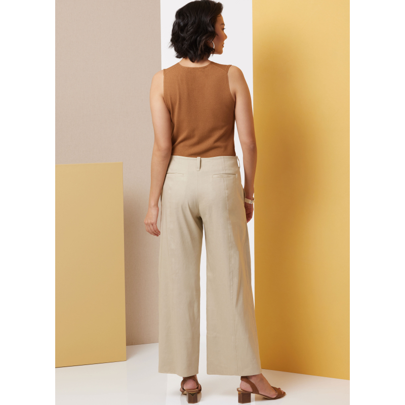 Patron Butterick 7024 K5 (36-44) - Pantalons à jambes larges