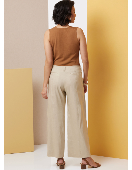 Patron Butterick 7024 Y5 (46-54) - Pantalons à jambes larges