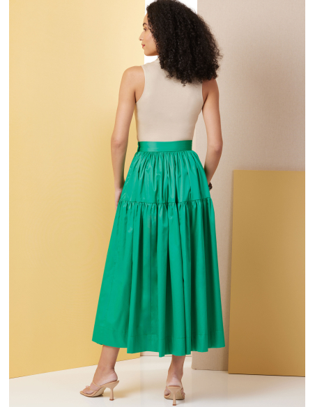 Patron Butterick 7025 D5 (32-40) - Jupes amples à volants